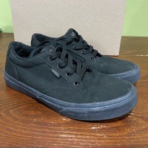 Black Vans off the wall shoes